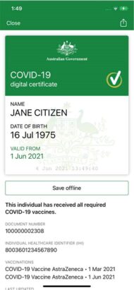 Buy Covid-19 Vaccination Card Online - Image 2