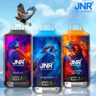 JNR Falcon X 18000 Puffs | 2% nicotine, 24mL, dual mesh & core, LED-display, airflowregeling
